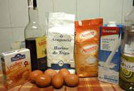 Ingredientes para el bollo