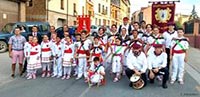 Danzadores en San Asensio.