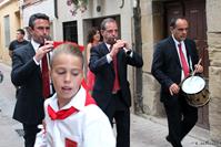 Danzadores en San Asensio.