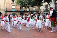 Danzadores en San Asensio.