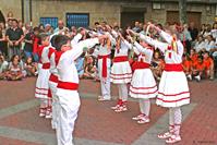 Danzadores en San Asensio.