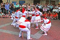 Danzadores en San Asensio.