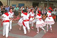 Danzadores en San Asensio.