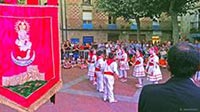 Danzadores en San Asensio.