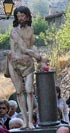 Imagen del Santo Cristo del Humilladero en la procesión