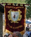Estandarte del grupo de danzas de Jalón