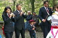 Gaiteros en las danzas