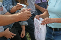 Cobro de la limosna.