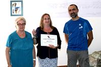 Jueces y ganadora del mejor zurracapote.