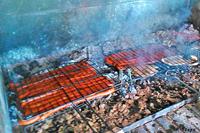 Choricillo en la parrilla, para almorzar.