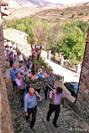 Procesión de vuelta de la ermita.