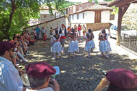 Danza ejecutada por los danzadores