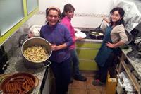 Cocineras en la cocina