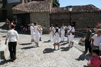 Charanga amenizando el pasacalles