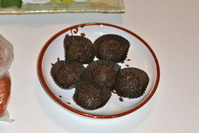 Postres ganador, trufas
