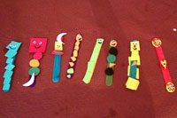 Trabajos realizados en el taller infantil