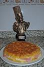 Tortilla presentada al concurso