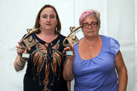 Subcampeonas del parchís con sus trofeos