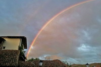 Arco iris sobre Jalón