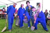 Disfraces. Obreros de la construcción