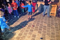 Combate de peonzas. Resistencia