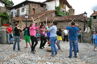 Último ensayo para las danzas de los veterano