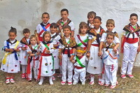 Algunos danzadores de la escuela de danzadores