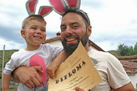 Ganador del mejor disfraz, categoría adultos