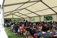 Asistentes a la comida del domingo