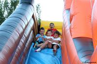 Expertos probadores de hinchables