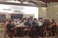 En el asador público