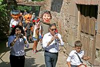 Pasacalles con gaiteros