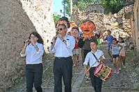 Pasacalles y cobro de ramos